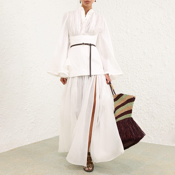 zimmermann rebellion corded gown